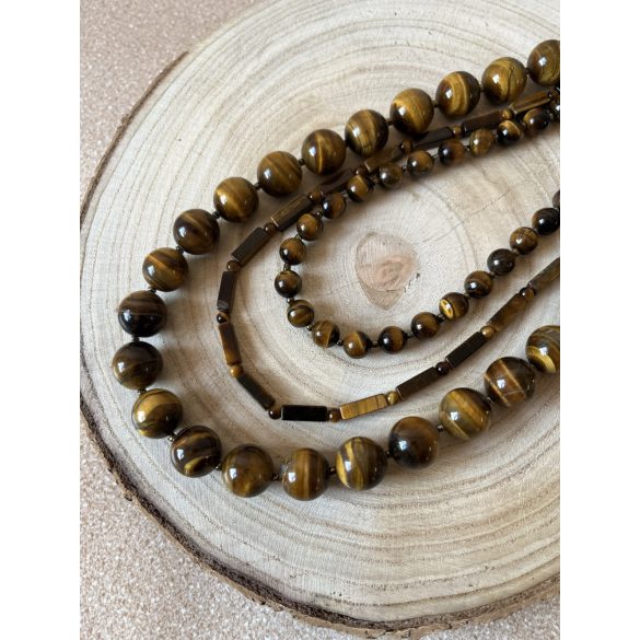 Tigrisszem nyaklánc