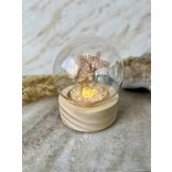 Világító Rózsakvarc szerencsefa