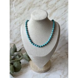 Fazettált türkenit nyaklánc