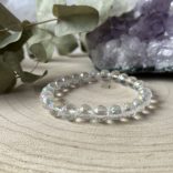 Fazettált aura kvarc karkötő