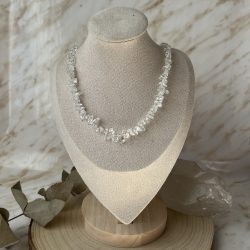 Hegyi kristály splitteres nyaklánc