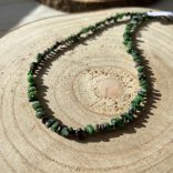 Rubin-zoizit (aniolit) splitteres nyaklánc 