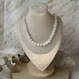 Roppantott hegyi kristály nyaklánc