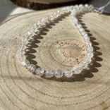 Roppantott hegyi kristály nyaklánc